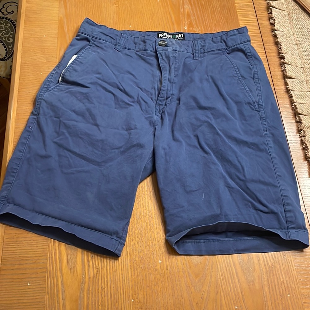 Free Planet Mens shorts, color blue